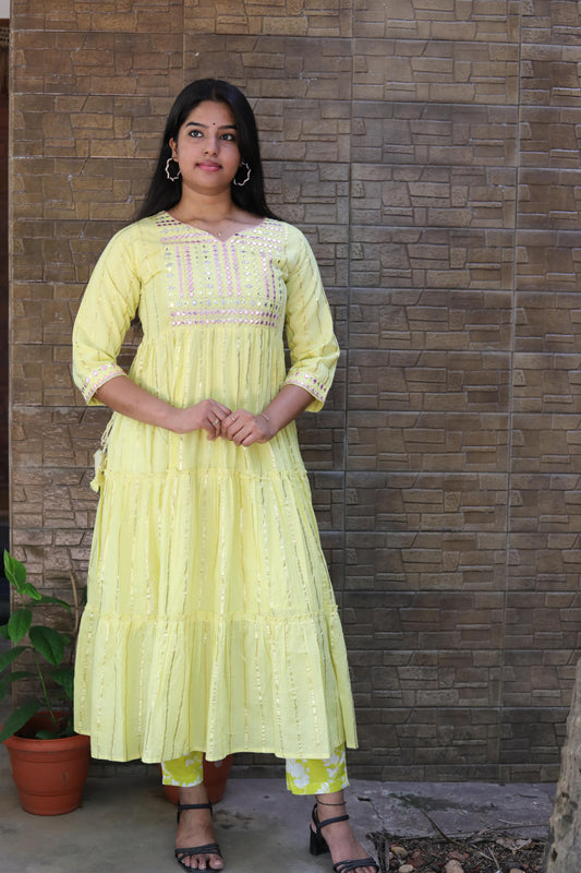 Vibrant Yellow Dress