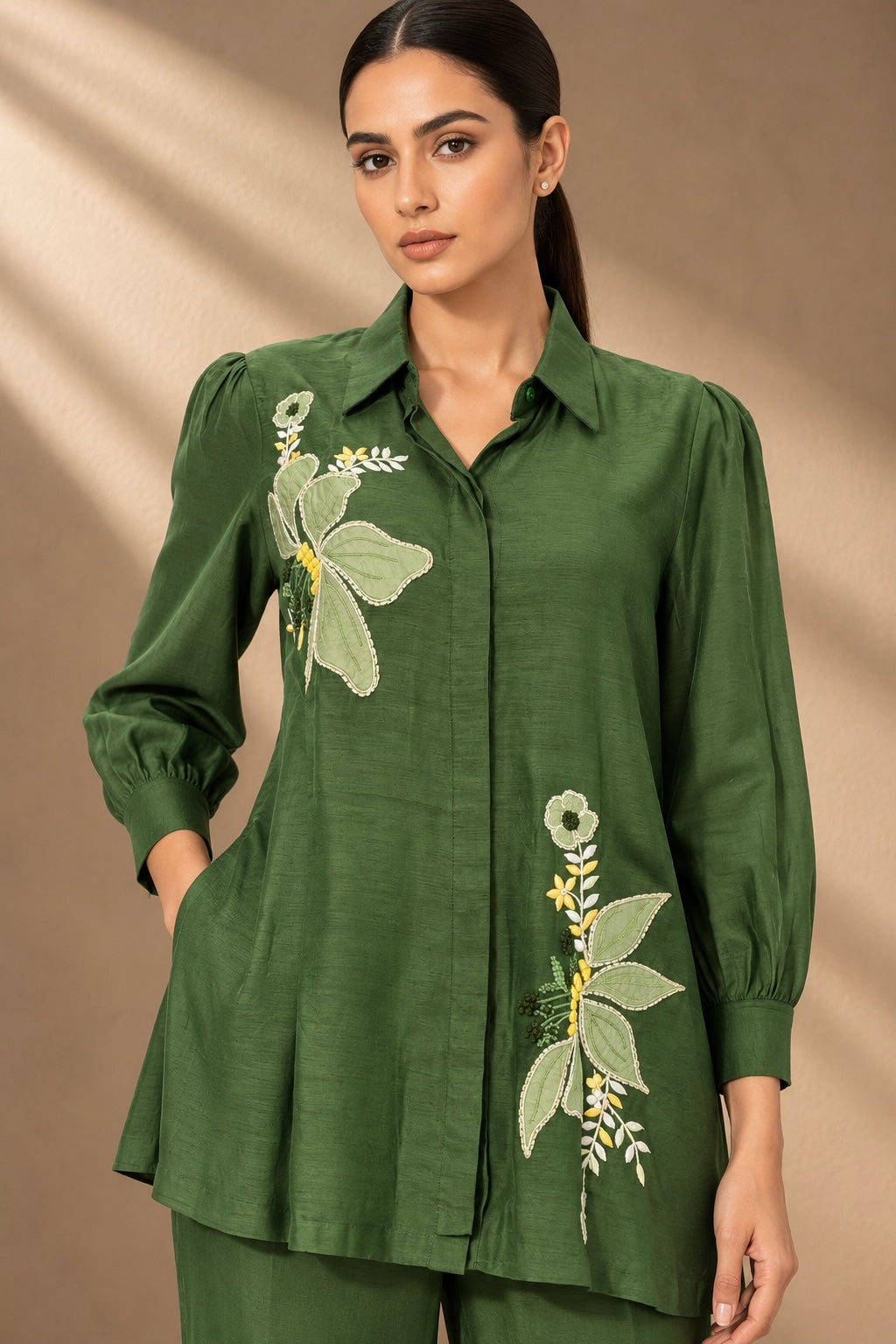 GREEN CO-ORD SET